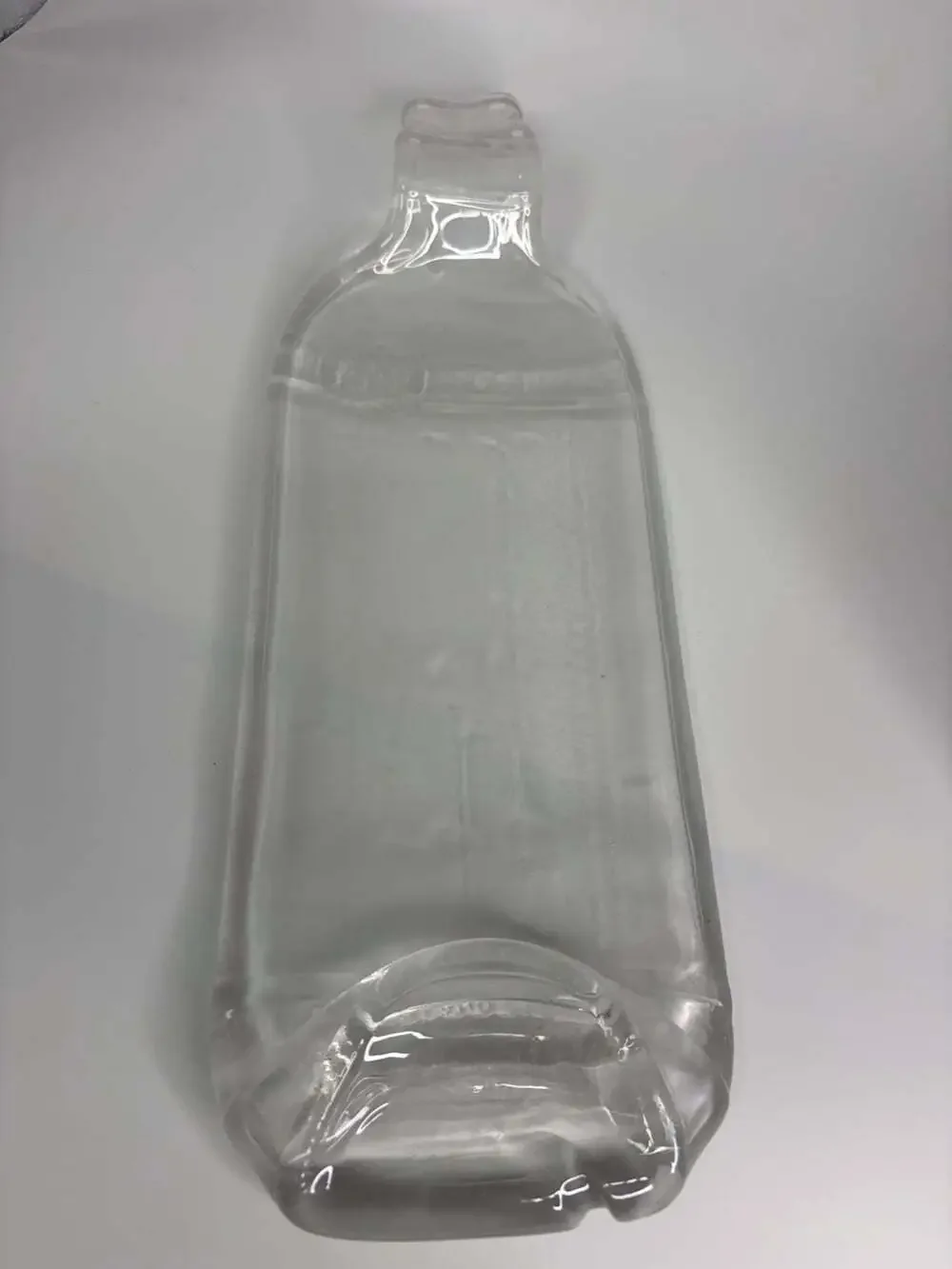 Melted Whiskey Bottle Spoon Rest 12.5”x5”